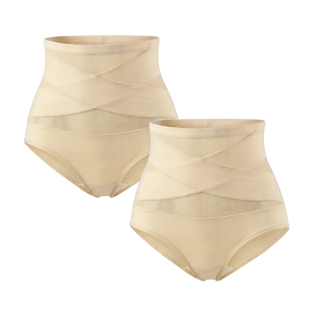 2-Pack Shaping Briefs beige