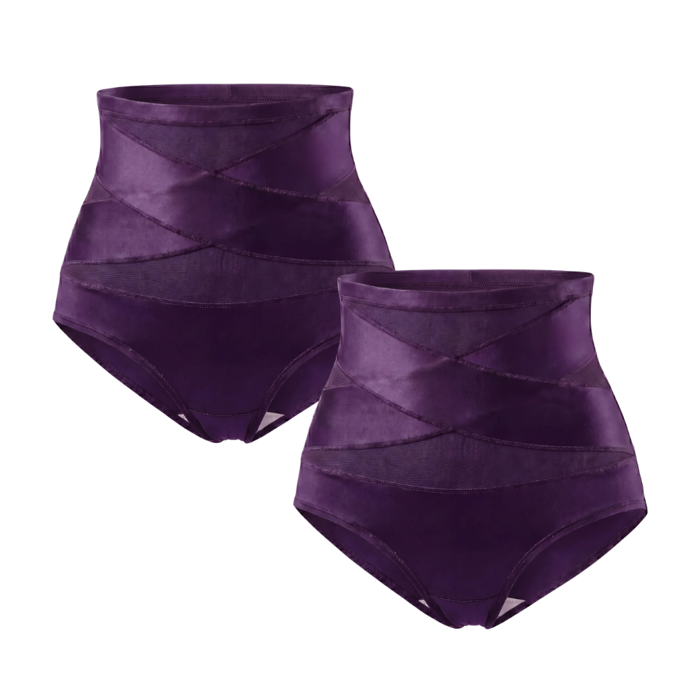 2-Pack Shaping Briefs dark purple
