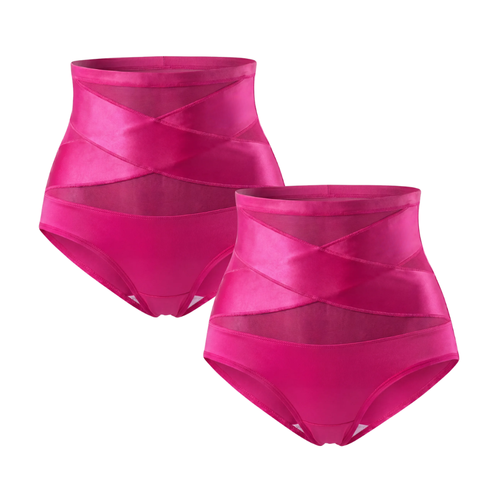 2-Pack Shaping Briefs hot pink