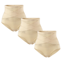 3-Pack Shaping Briefs beige